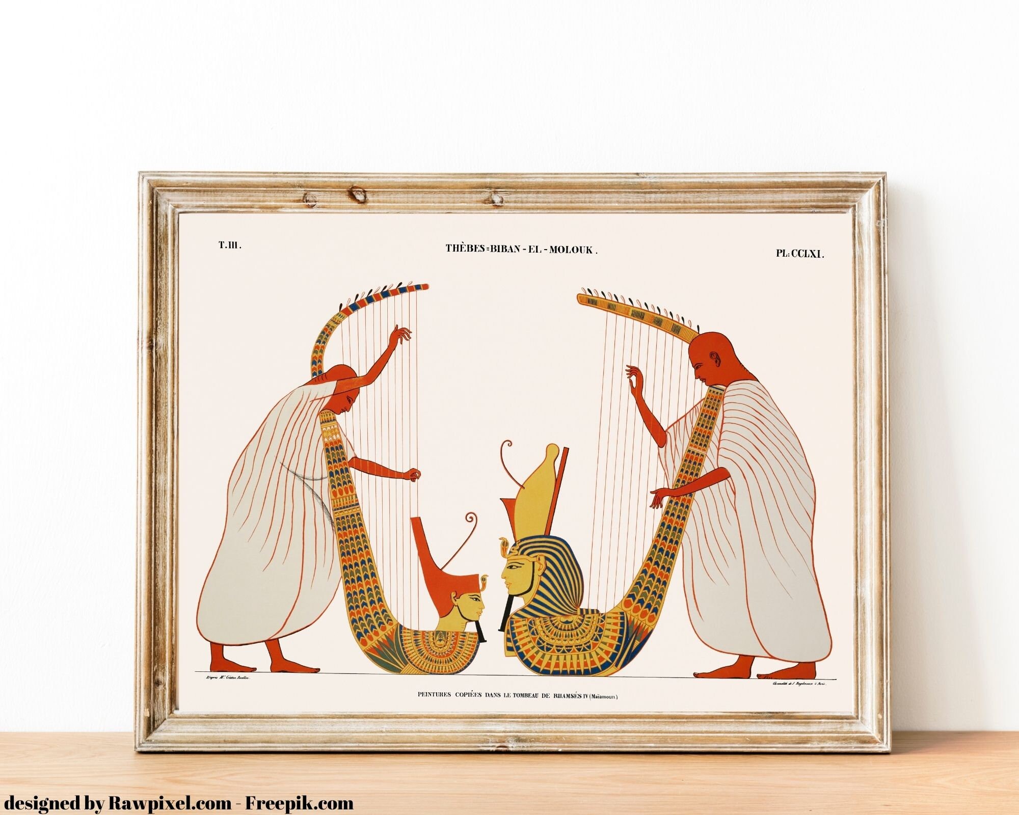 Ancient Egyptian Wall Art Set of 8, Ancient Egypt Prints, Hieroglyphic ...