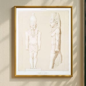 Ancient Egypt Wall Art, Ramses II Print, Egyptian Temple Relief, Archaeology Decor, History Poster, Pharaoh Wall Art, Digital Download