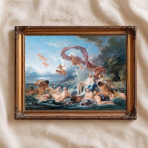 Boucher Painting - Etsy