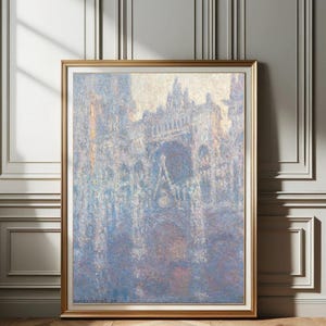 Claude Monet Wall Art Print, Impressionist Printable Wall Decor, Digital Download