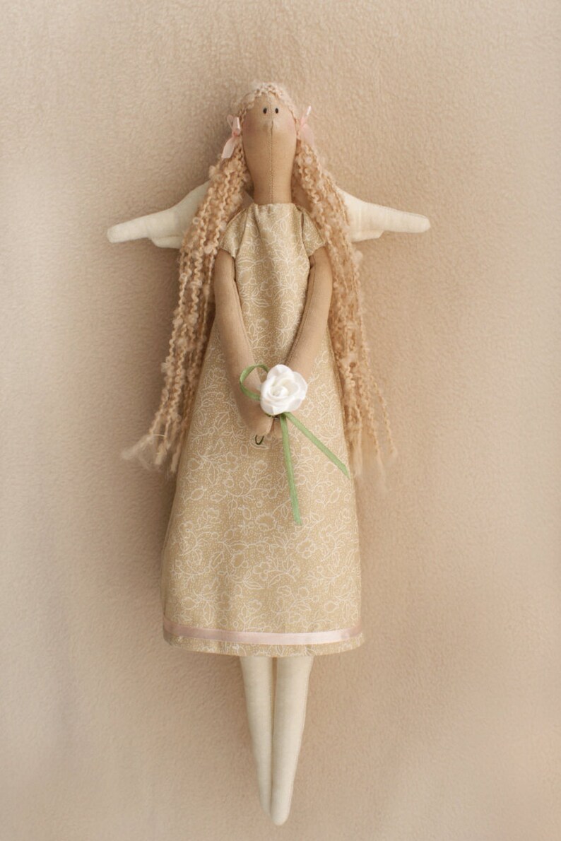 DIY Kit rag doll making supply Rustic Angel Tilda artistic Etsy