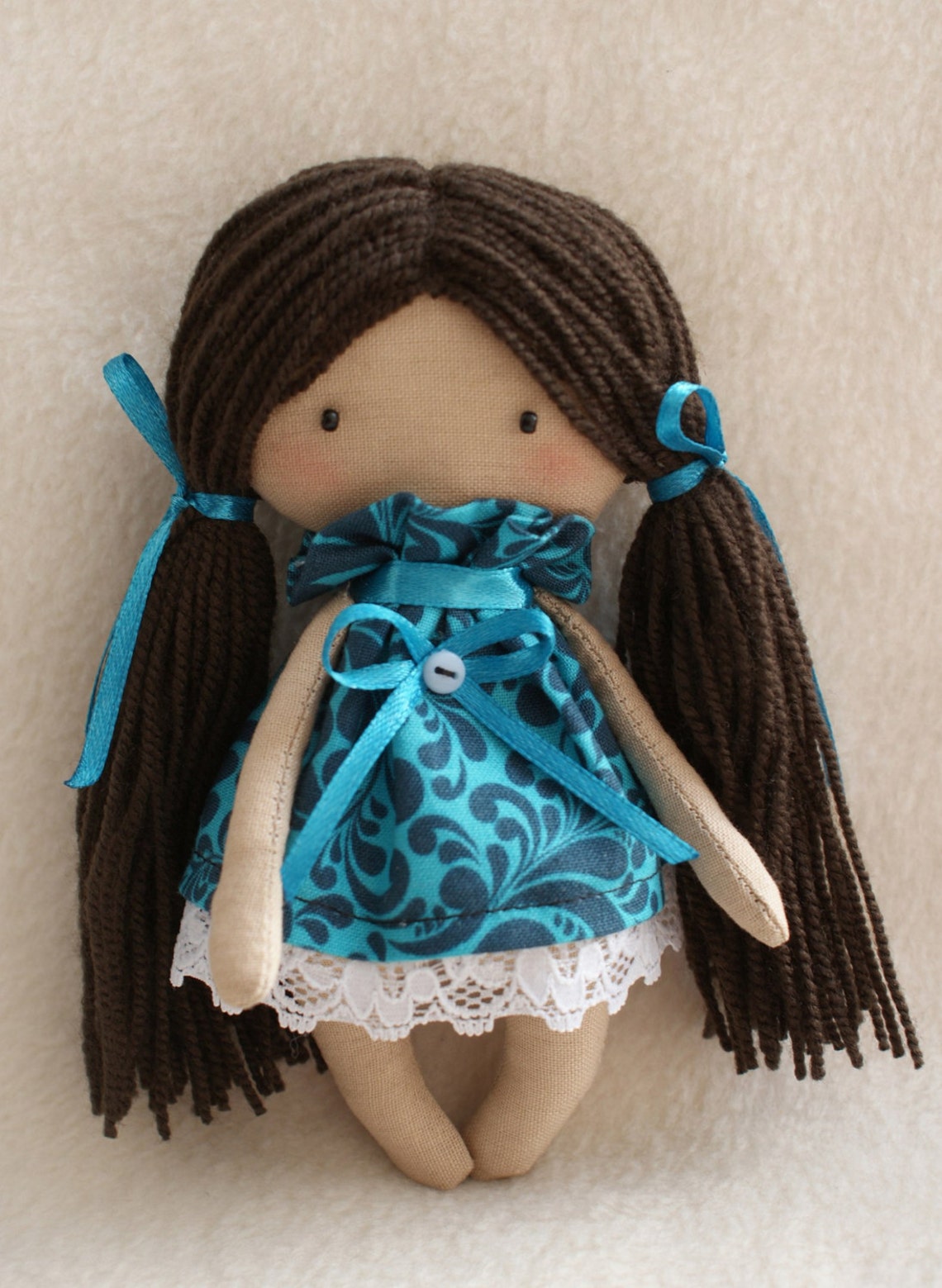 DIY Easy Doll Making Kit Kristie Doll Tilda style primitive | Etsy