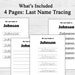 Custom Name Tracing, Personalized Tracing, Handwriting Practice, Name ...