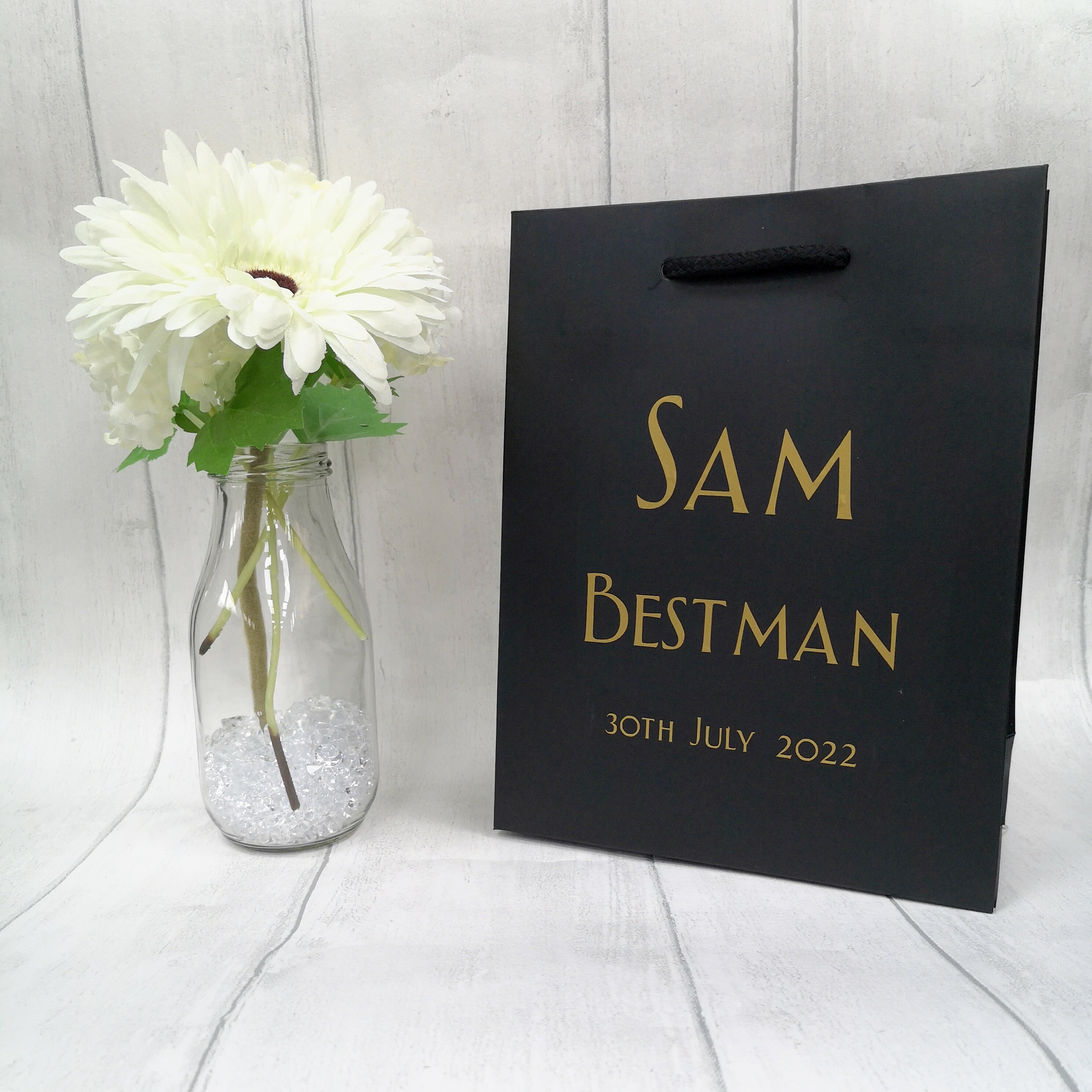 Luxury Personalised Gift Bags Wedding Proposal Gift Bag Etsy UK