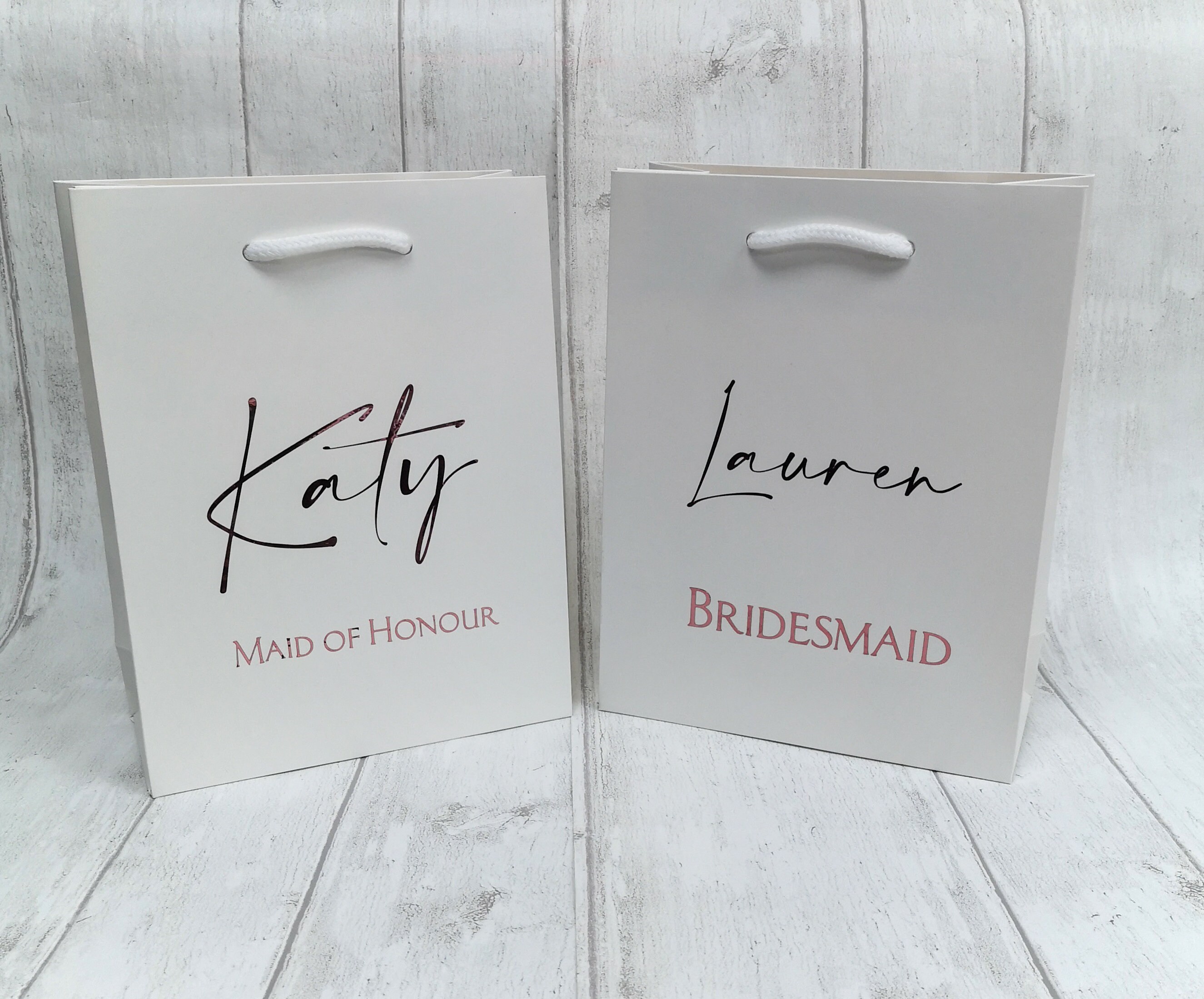 Luxury Personalised Gift Bags Wedding Proposal Gift Bag Etsy UK