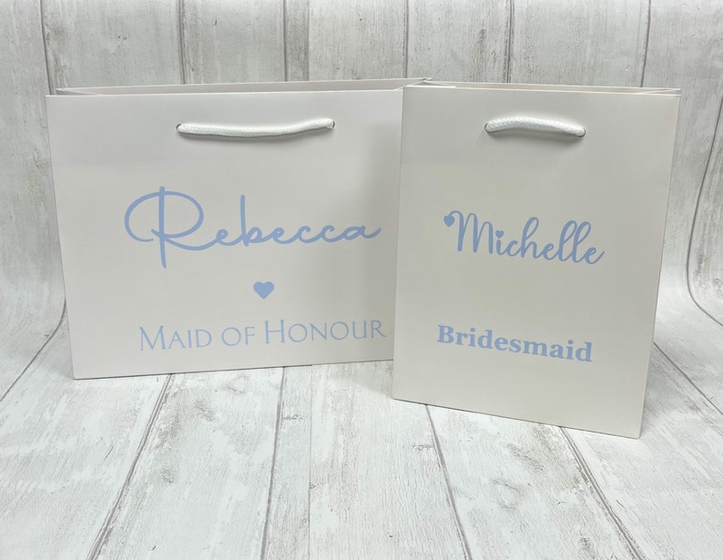 Luxury Personalised Gift Bags Wedding Proposal Gift Bag Etsy UK