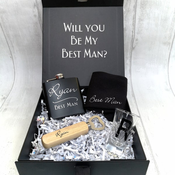 Groomsman Hamper, Groom to Be Gift Box, Groomsman/Best man Proposal Box, Groomsman Gift Set