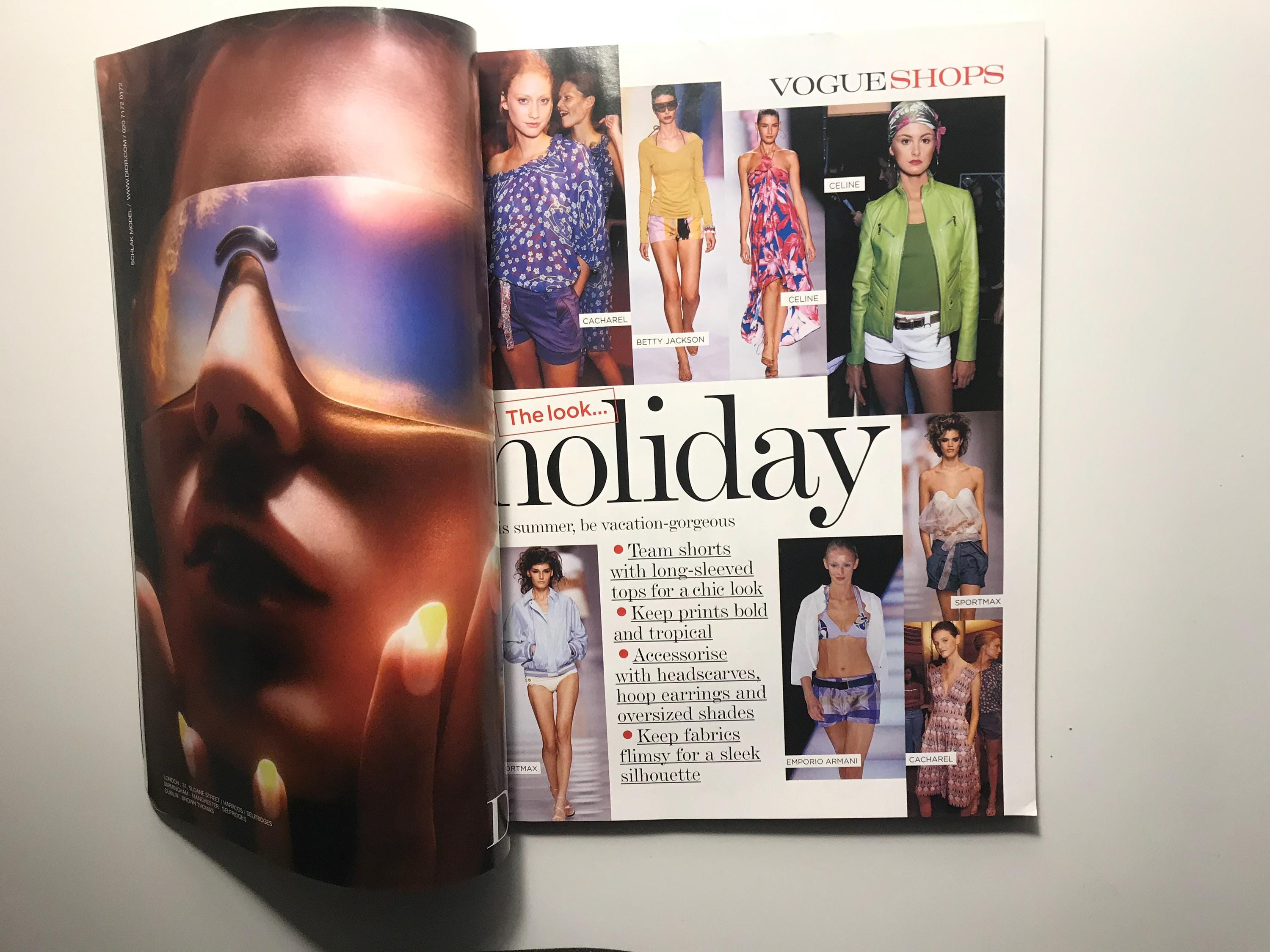 UK VOGUE JULY 2004 - Etsy