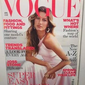 UK Vogue April 2005