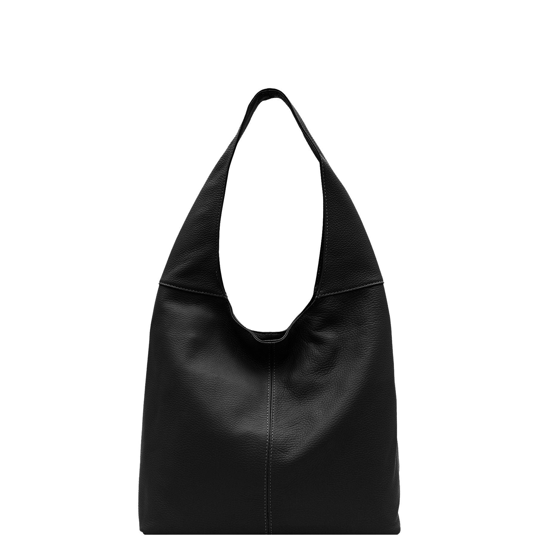 Vannini (made in Italy) large light grey hobo bag - seensociety.com