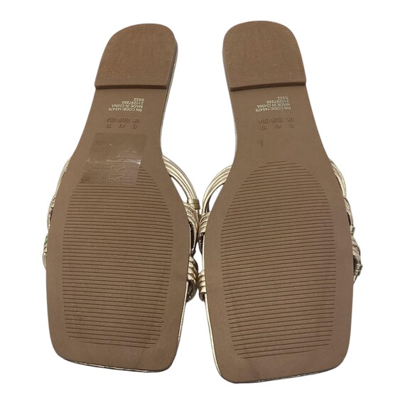 Primark gold sandals discount