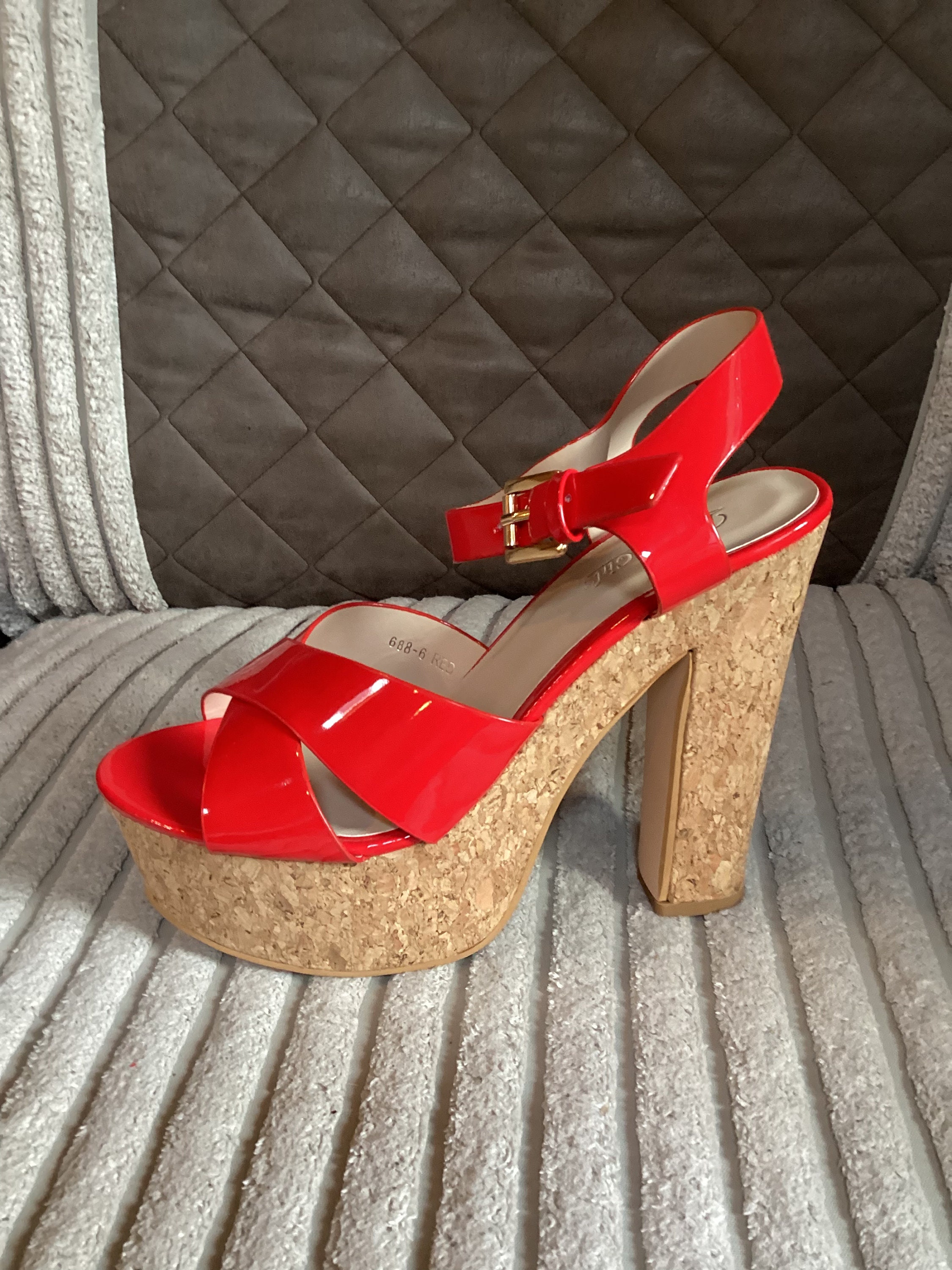 red patent shoes ladies