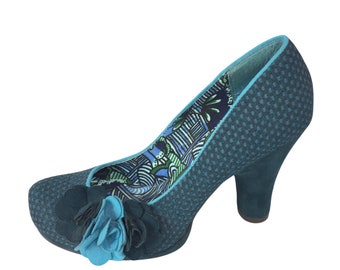 bright coloured high heels