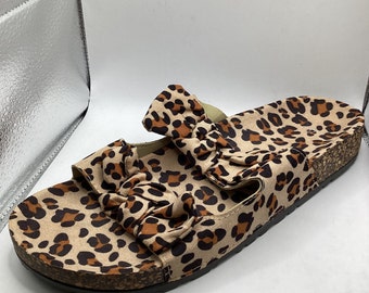 Leopard Slides - Etsy UK