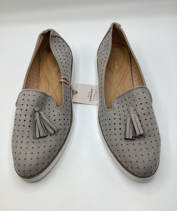 Ladies grey hotsell loafers uk