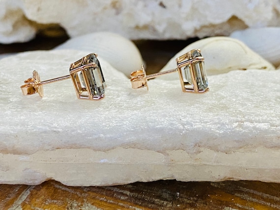 Grey on sale moissanite earrings