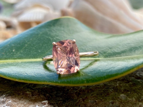 Crystal 2024 morganite rings