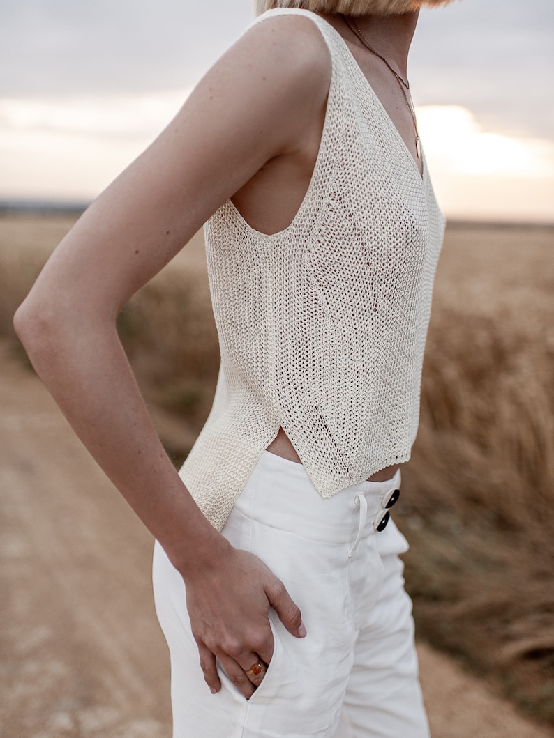 White Sheer Top, Mesh Tank Top for Women, See Through Festival Top Etsy