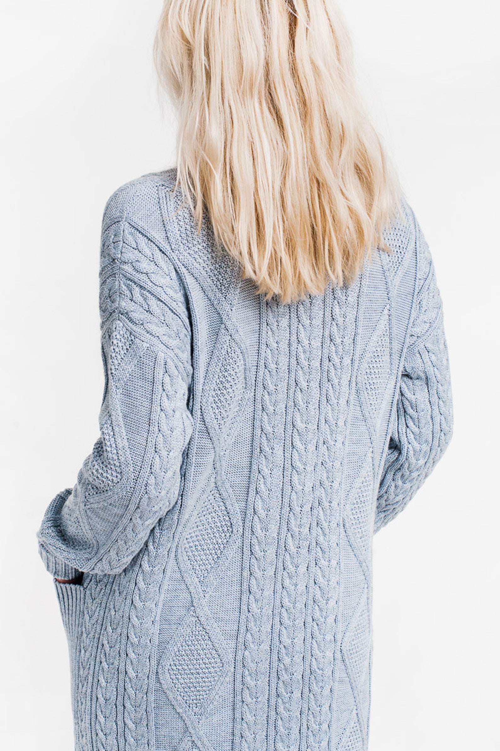 Gray Cardigan for Women Oversized Cardigan Long Knit - Etsy