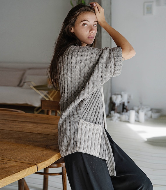 Beige kimono cardigan discount