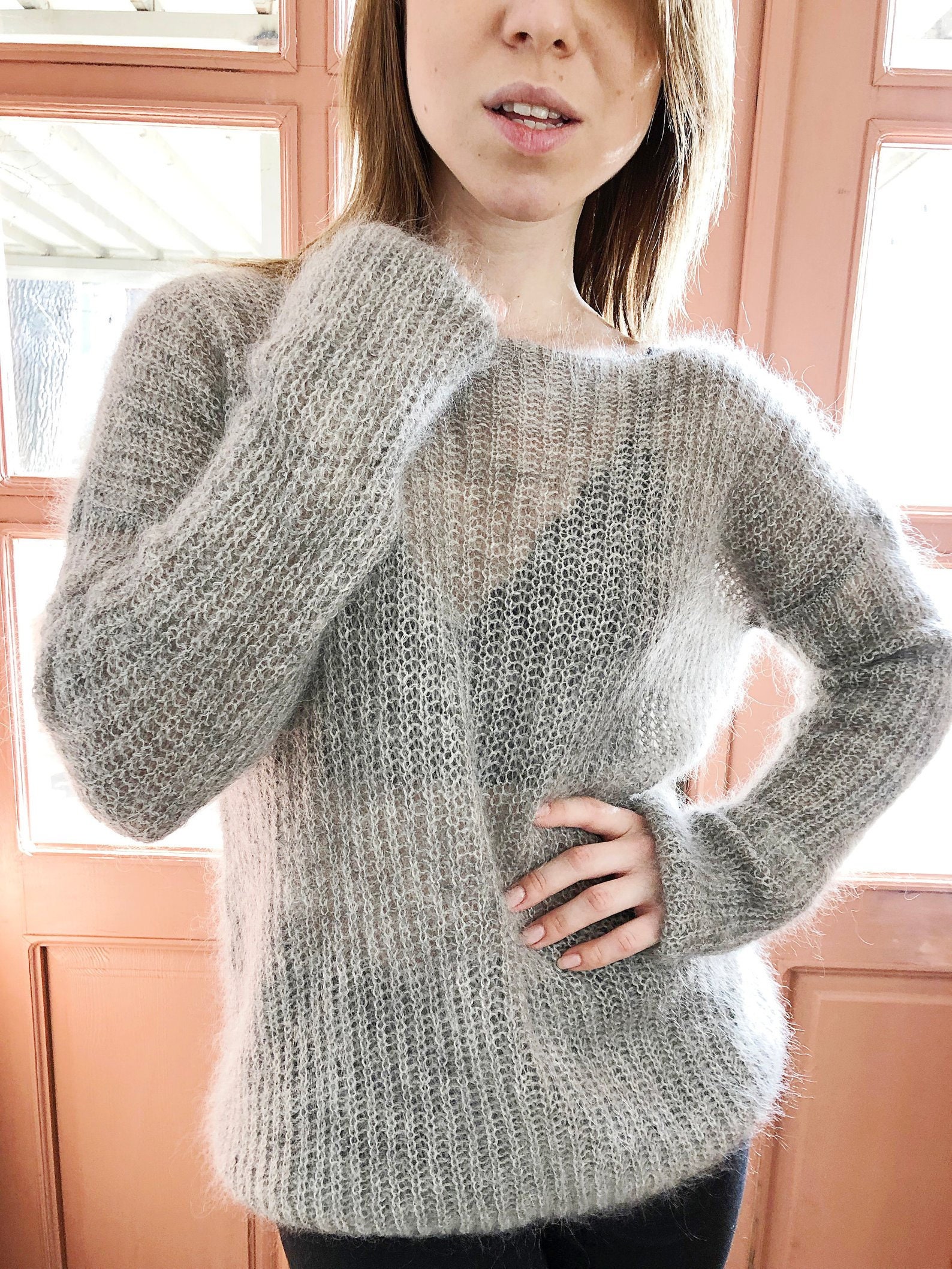 White Mohair Sweater, Oversized Sweater, Pastel off Shoulder Top, See Through Top, Wedding Cardigan, Sheer Sweater, Crochet Knit Sweater - Etsy White Mohair Sweater, Oversized Sweater, Pastel off Shoulder Top, See Through Top, Wedding Cardigan, Sheer Sweater, Crochet Knit Sweater - Etsy