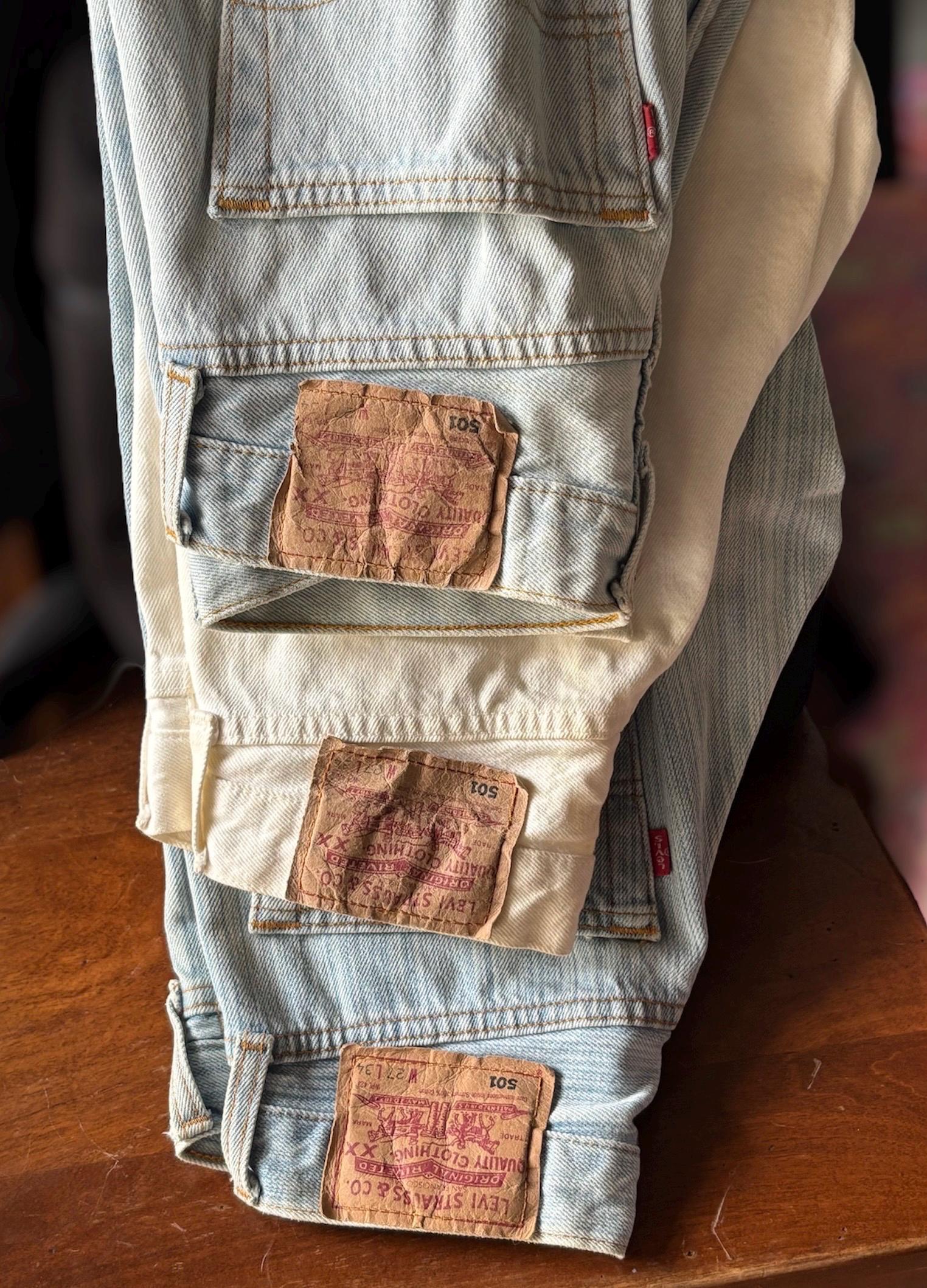 1990's Levi's 501 W27 MADE IN USA【GG0110 Levi's 501 90s Vintage W27 L30 Actual Size Measured/size
