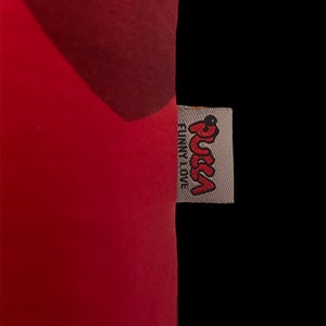 Portefeuille Pucca Rouge Avec étoiles Blanches - Neuf Avec étiquettes (9x12 Cm)
