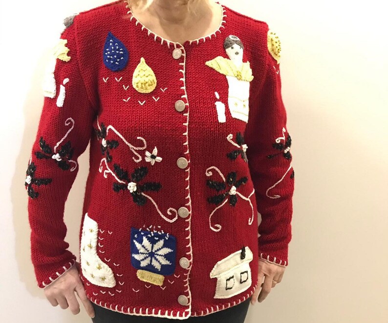 Xmas Gift for Women\u2019s Boyfriend Cardigan Christmas Cardigan Cable Knitted Grunge Sweater Coat Custom Order Knitting, Medium Overcoat
