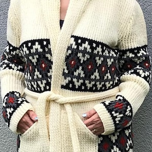 Marilyn Monroe Sweater NEW replica Marilyn Monroe Belted Cardigan Wool Sweater Hand knit Iconic sweater