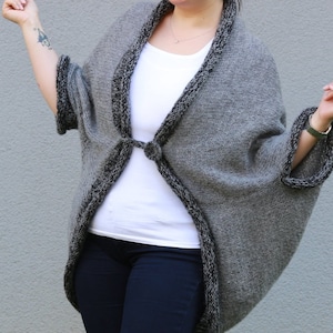Womens Mohair Poncho, Plus Size Poncho, Oversized Cardigan, Plus size Cape, Wool Sweater, Womens Poncho, Plus Size Clothing, Maxi Wool Coat