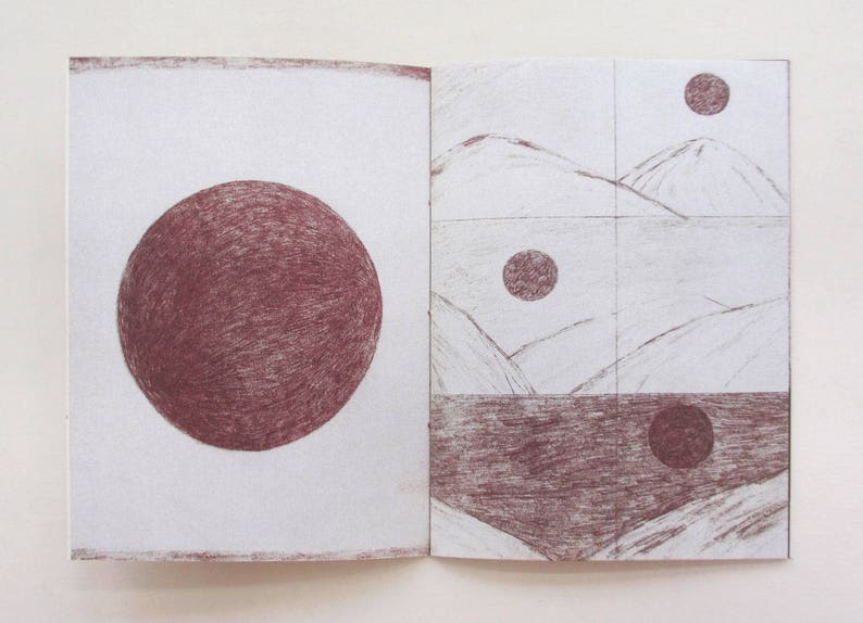 Sphere / risograph printed booklet image 2