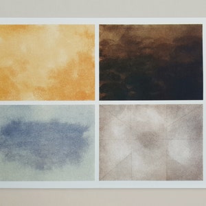 Cosmic Landscapes / risograph print