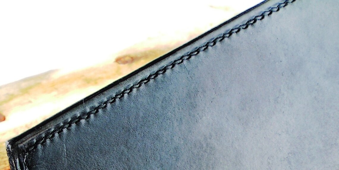 Checkbook Cover Two Checkbooks Dual Leather Carbon Copy Etsy