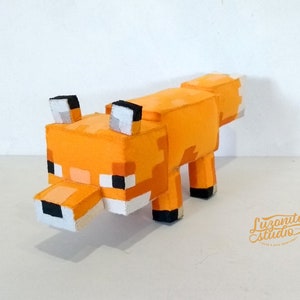 minecraft plush fox