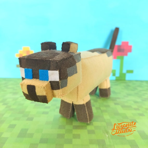 Minecraft Animal Plüsch Spielzeug Paket Stofftiere Stofftier für Kinder 3 