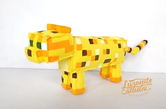 minecraft ocelot stuffed animal