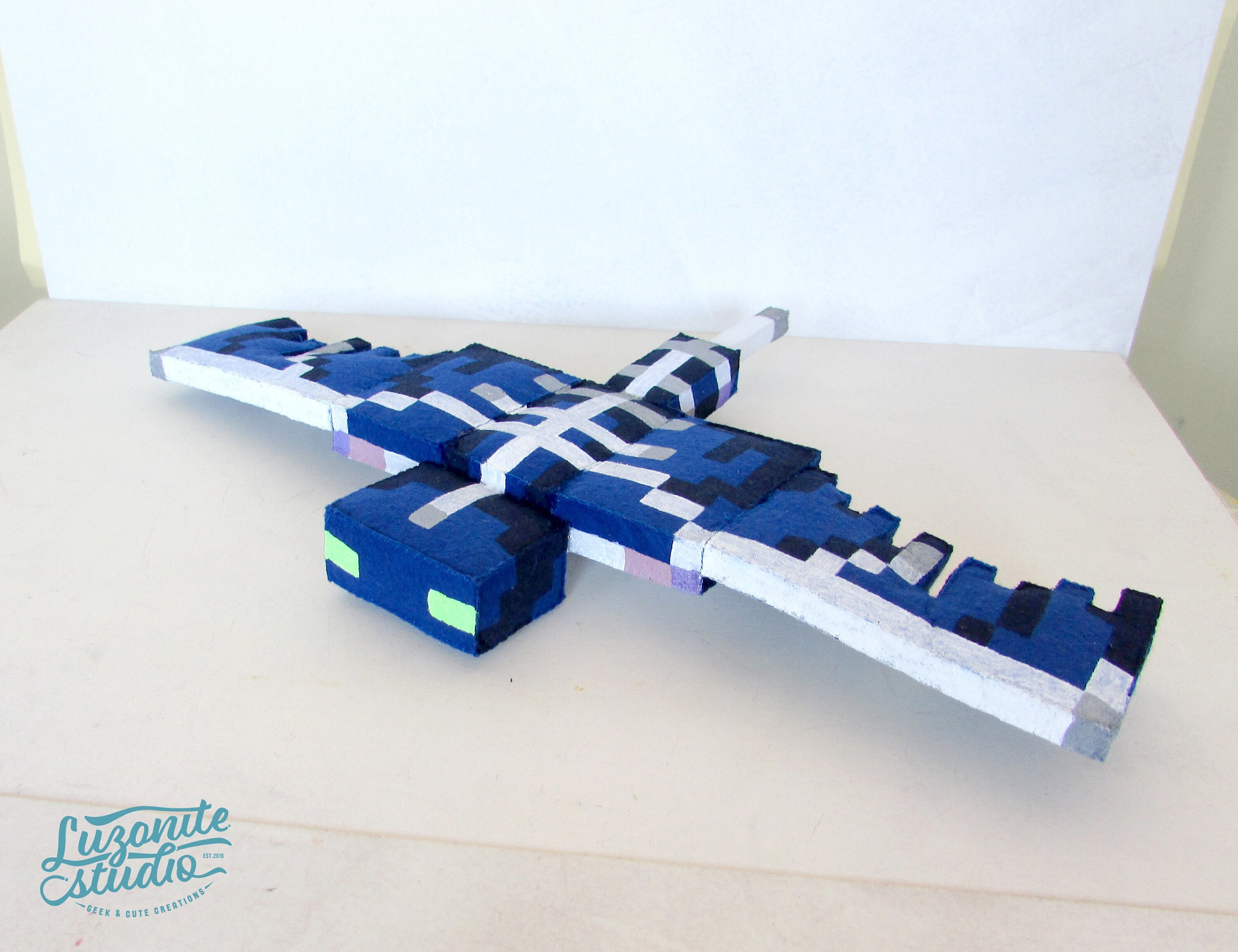 Minecraft Phantom Monster Inspired Teddy Made Of Felt Etsy Minecraft Phantom Monster Inspired Teddy Made Of Felt Etsy
