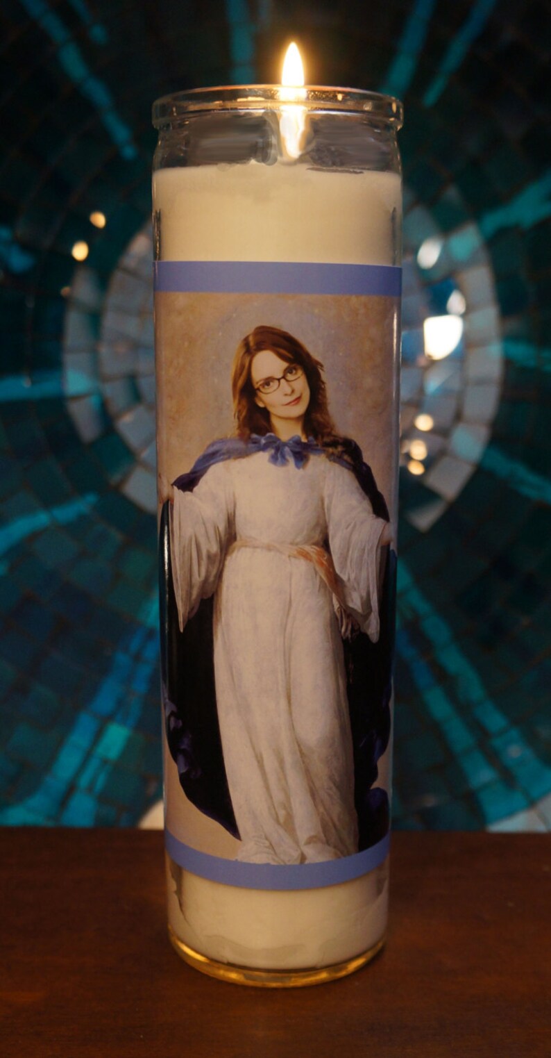 Saint Tina Fey Prayer Candle / Saturday Night Live Candle Etsy