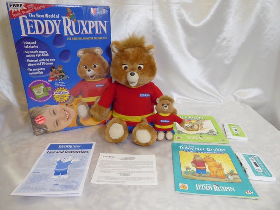 Original teddy on sale ruxpin in box