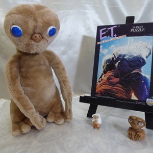 Figurine E.T. L'extra-terrestre 1981 + Speak & Spell - Lansay (Neuf, Simpsons?)