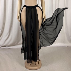 Belly Dance Skirt Slit Both Side SK1912 5 colors