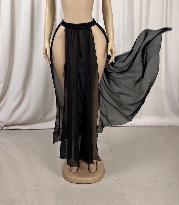 Belly Dance Skirt Slit Both Side SK1912 5 colors