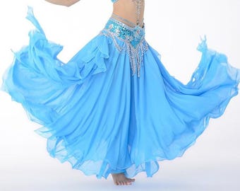 Belly Dance Skirt Slit Both Side