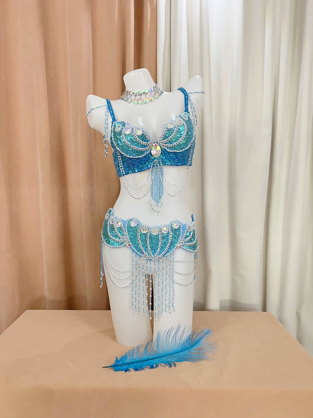 Free Shipping Made to Measure New Belly Dance Costume Set Free Shipping Made to Measure New Belly Dance Costume Set