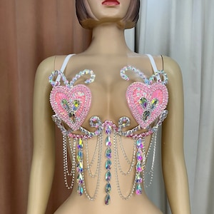 Samba Carnival Wire Bra Rainbow  Stone  BB1721