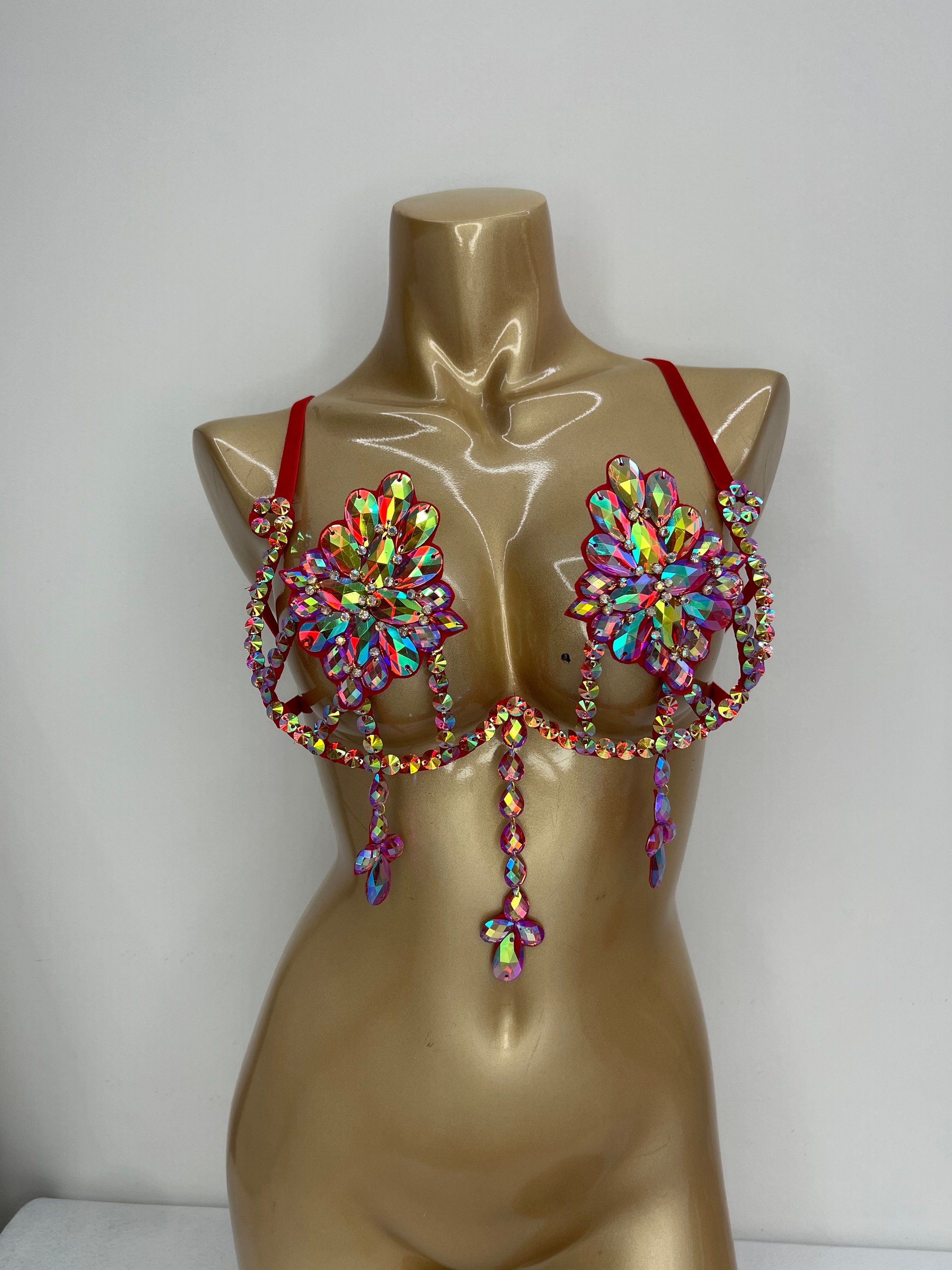 Simple steps to create wire bra for carnival #carnivalbaby