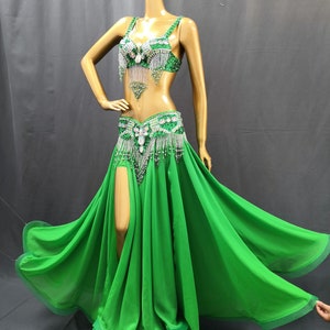 Belly Dance costume in stock Large size Bra cups C-D Price 590 USD Shipping  included…