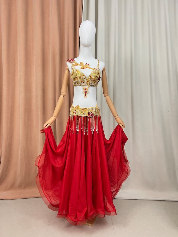 Halloween Costumes Hand Make Beaded Belly Dance Samba  display picture 3