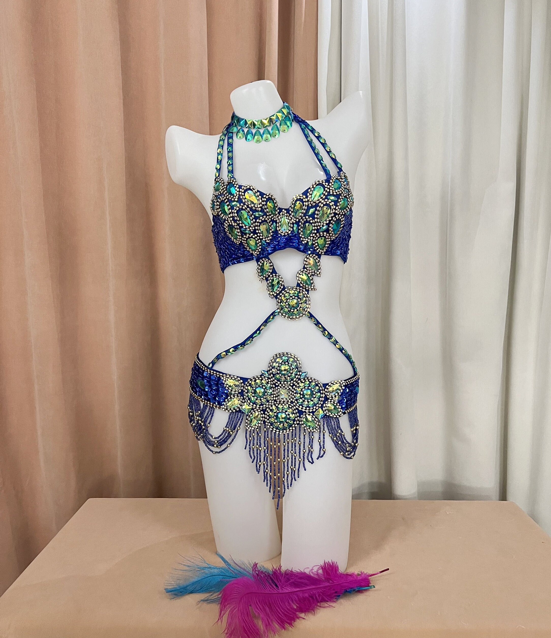 ハロウィンコスチューム ハンドメイド レイブ ベリーダンス サンバ