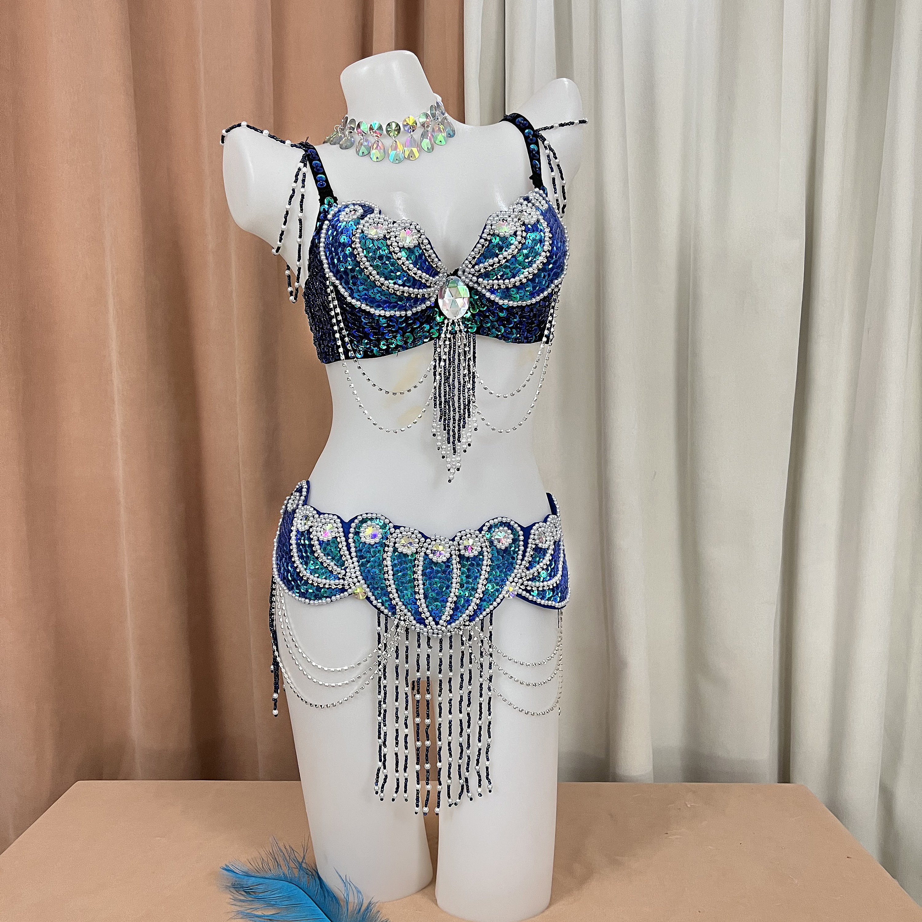Tribal Belly Dance Bra - Etsy
